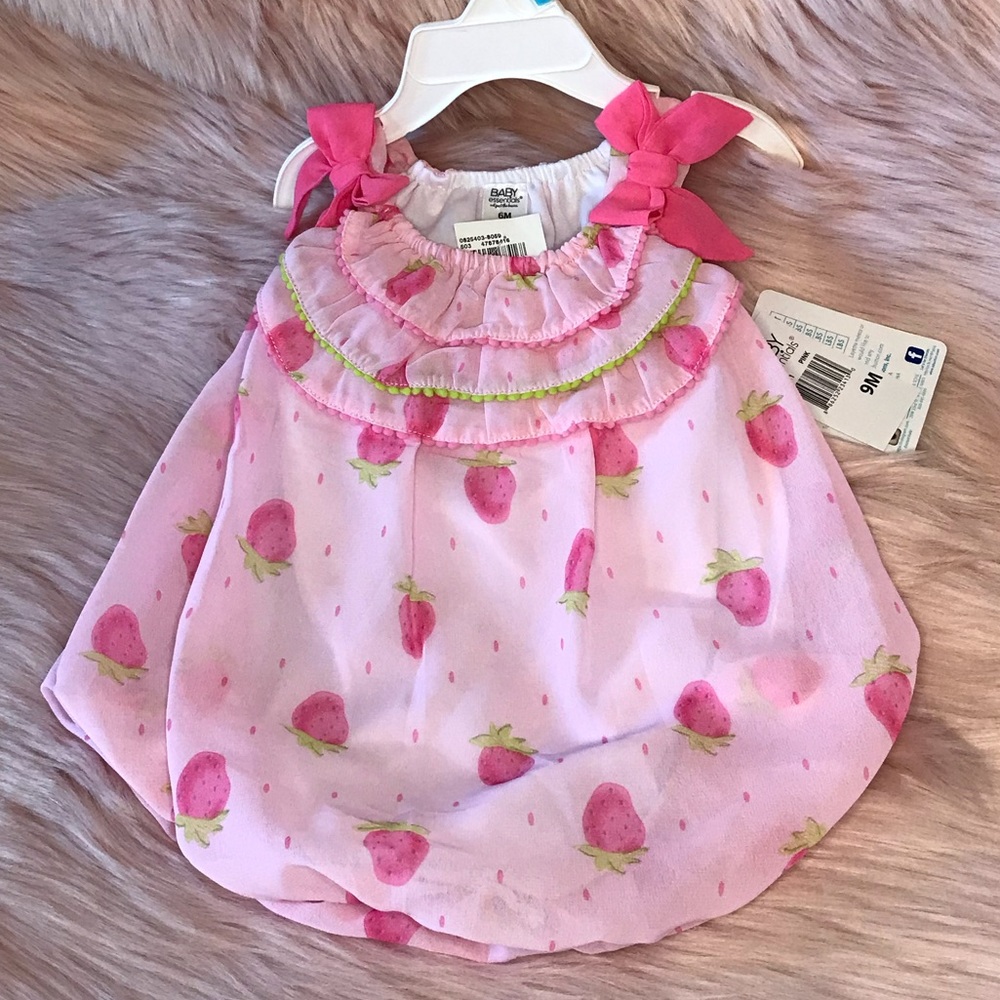 NEW Strawberry Bubble 6 mth
